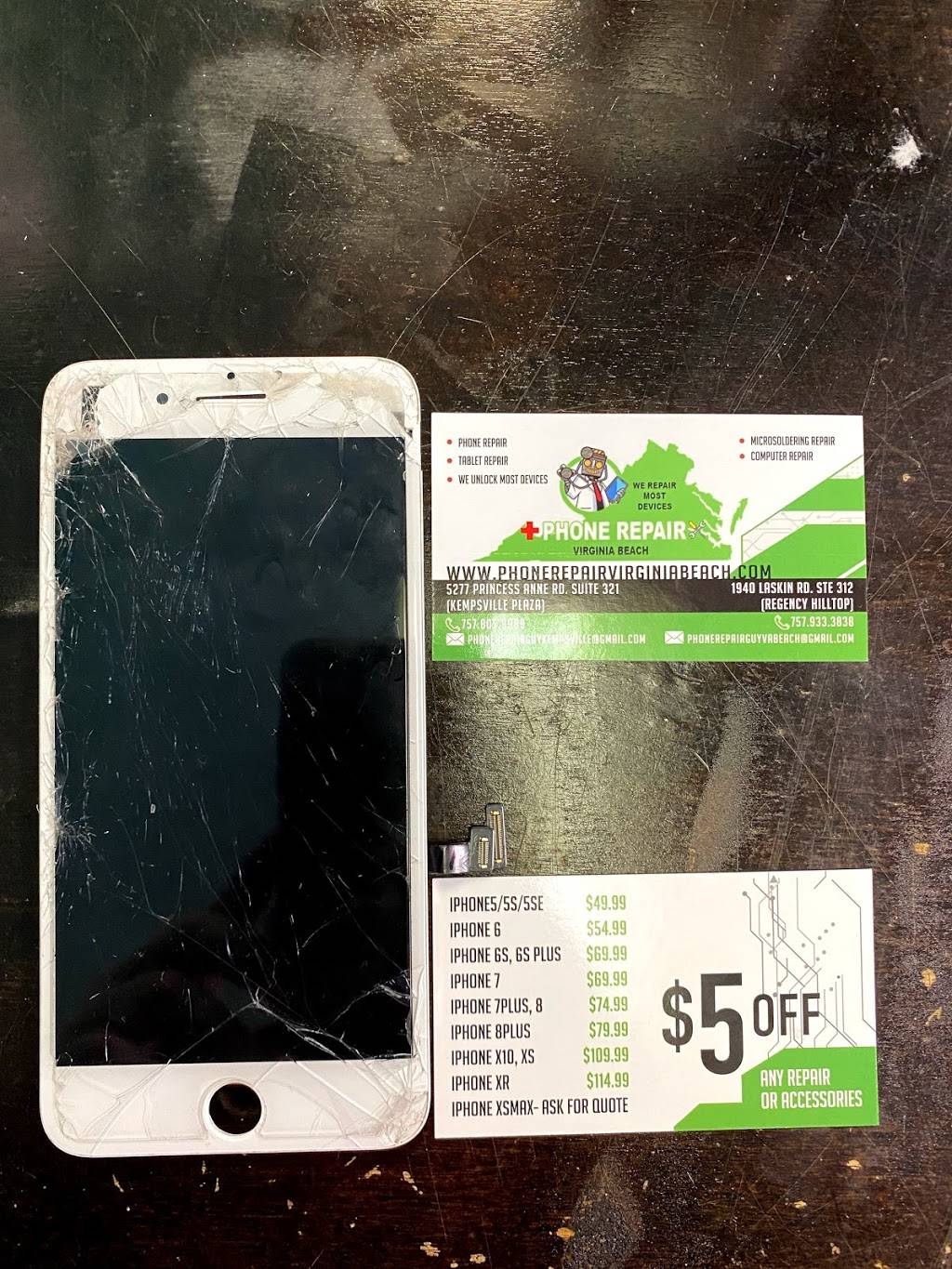 Phone Repair Guy Kempsville | 5277 Princess Anne Rd #321, Virginia Beach, VA 23462 | Phone: (757) 805-9989