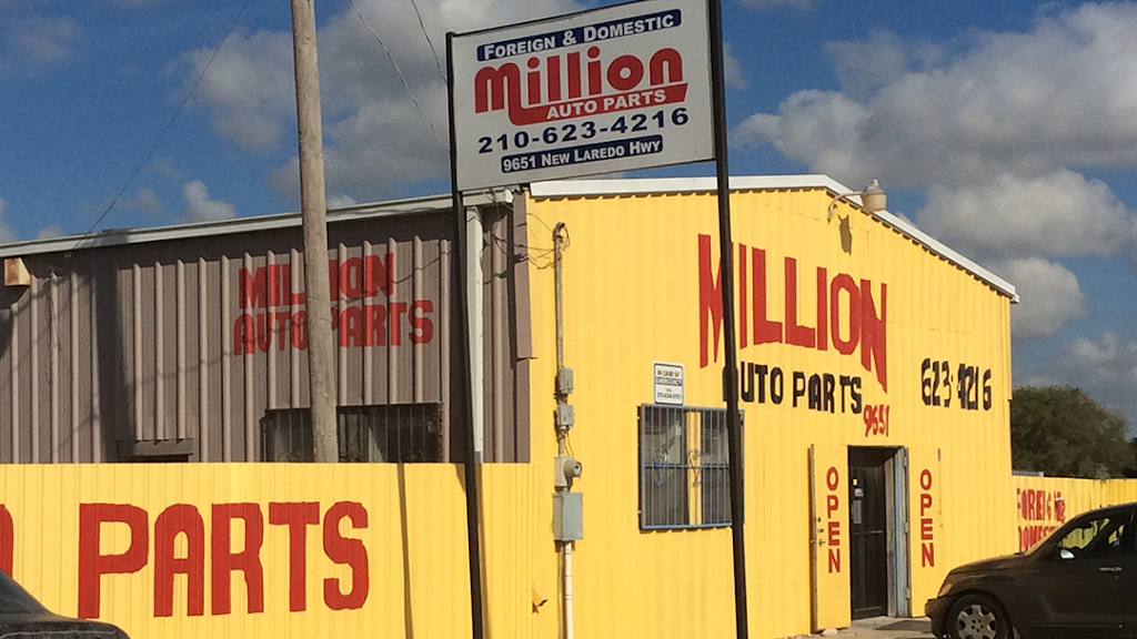 Million Auto Parts | 9651 New Laredo Hwy, San Antonio, TX 78211, USA | Phone: (210) 623-4216