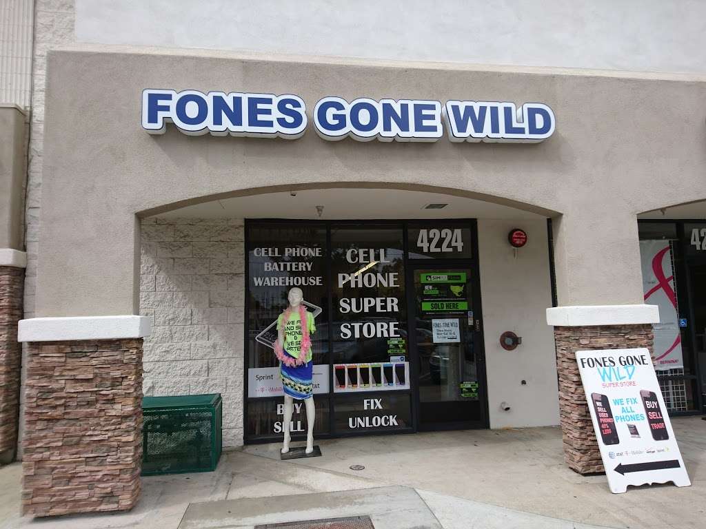 Fones Gone Wild | 4224 Balboa Ave, San Diego, CA 92117, USA | Phone: (619) 278-1161