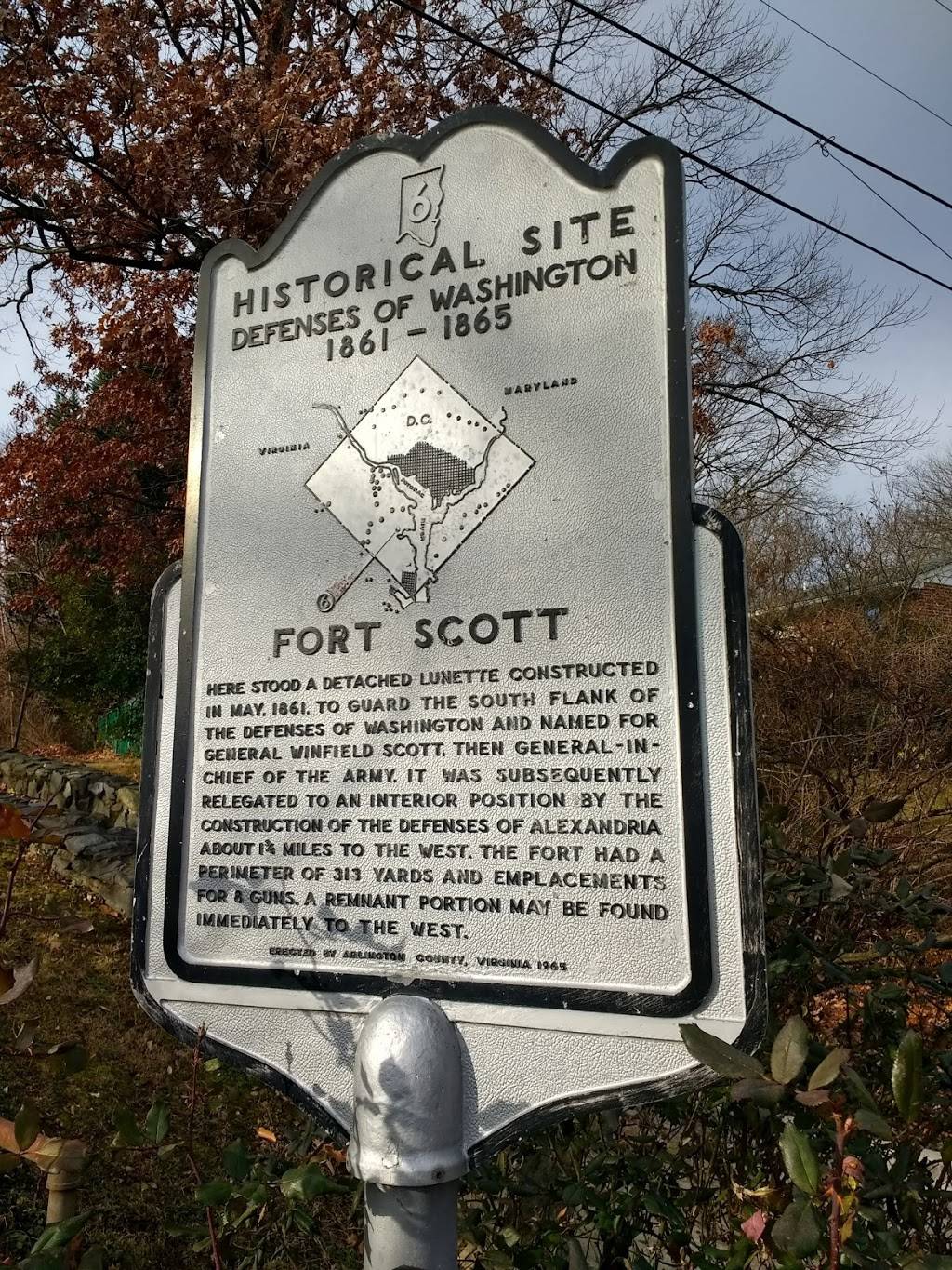 Fort Scott Park | 2800 Fort Scott Dr, Arlington, VA 22202, USA | Phone: (703) 228-6525