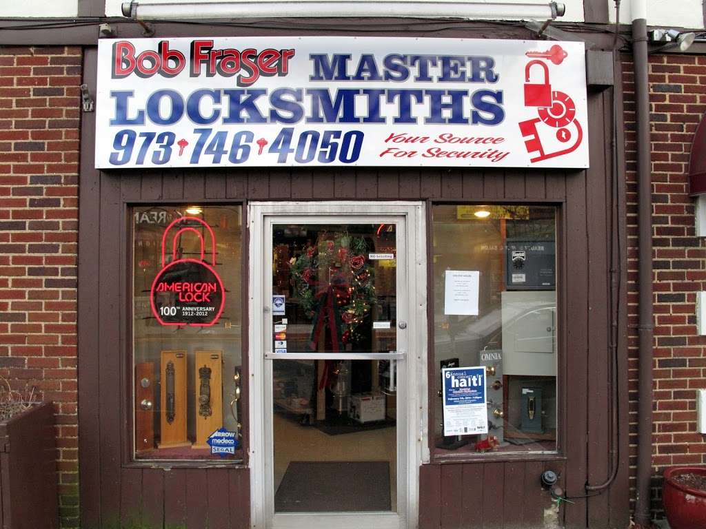 Bob Fraser Master Locksmiths | 129 Watchung Ave, Montclair, NJ 07043 | Phone: (973) 746-4050