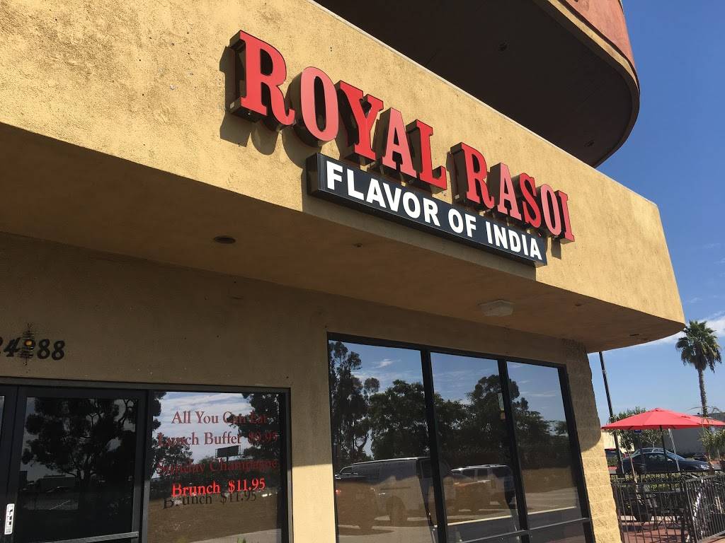 Gourmet India inc. DBA Royal Rasoi | 24288 Swartz Dr, Lake Forest, CA 92630, USA | Phone: (949) 454-9600