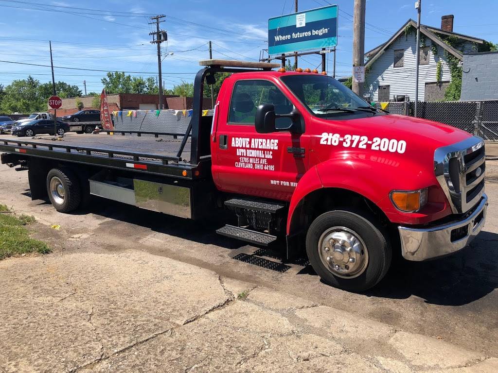 Above Average Auto Removal LLC | 13705 Miles Ave, Cleveland, OH 44105, USA | Phone: (216) 372-2000