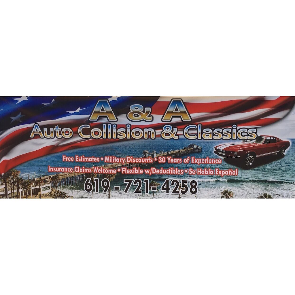 A&A Auto Collision and Classics | 4390 53rd St, San Diego, CA 92115, USA | Phone: (619) 721-4258