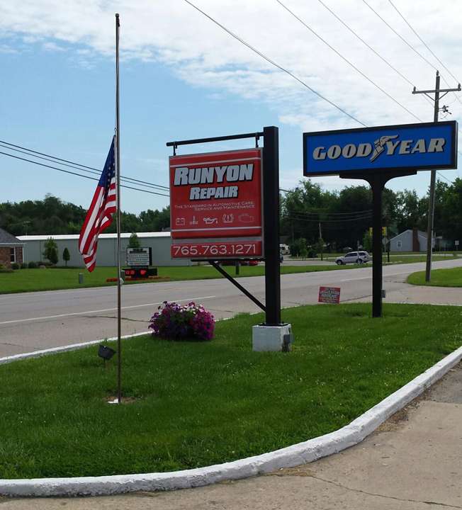 Runyon Repair & Tire | 9745, 445 W Main St, Morristown, IN 46161 | Phone: (765) 763-1271