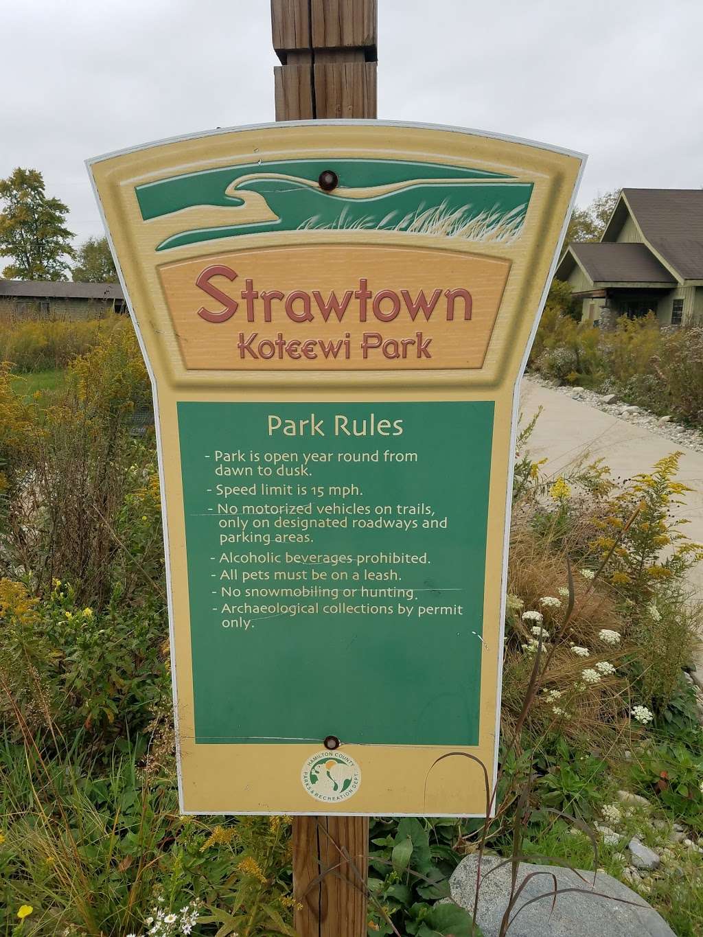 Strawtown Koteewi Park | 12308 Strawtown Ave, Noblesville, IN 46060, USA | Phone: (317) 774-2574