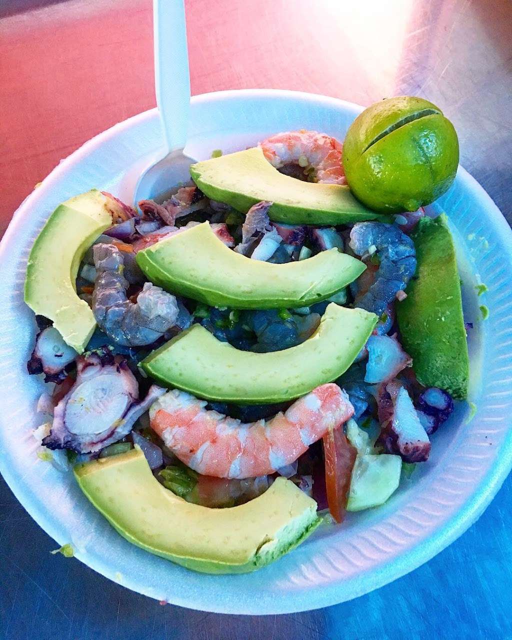 Mariscos El Coral | 4645, 5525 McKinley Ave, Los Angeles, CA 90011, USA