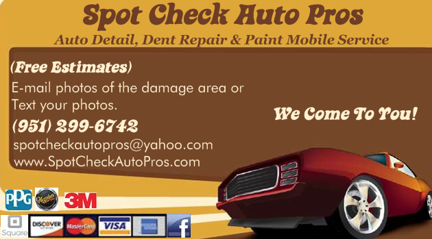 Spot Check Auto Pros | 25703 Jefferson Ave, Murrieta, CA 92562, USA | Phone: (951) 299-6742