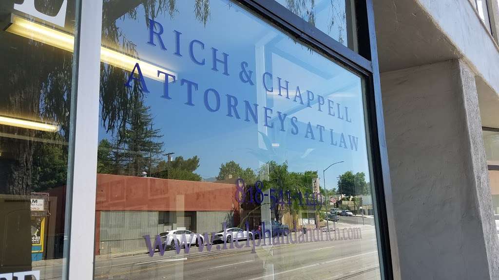 Rich & Chappell | 3648 Foothill Blvd, Glendale, CA 91214, USA | Phone: (818) 541-1149