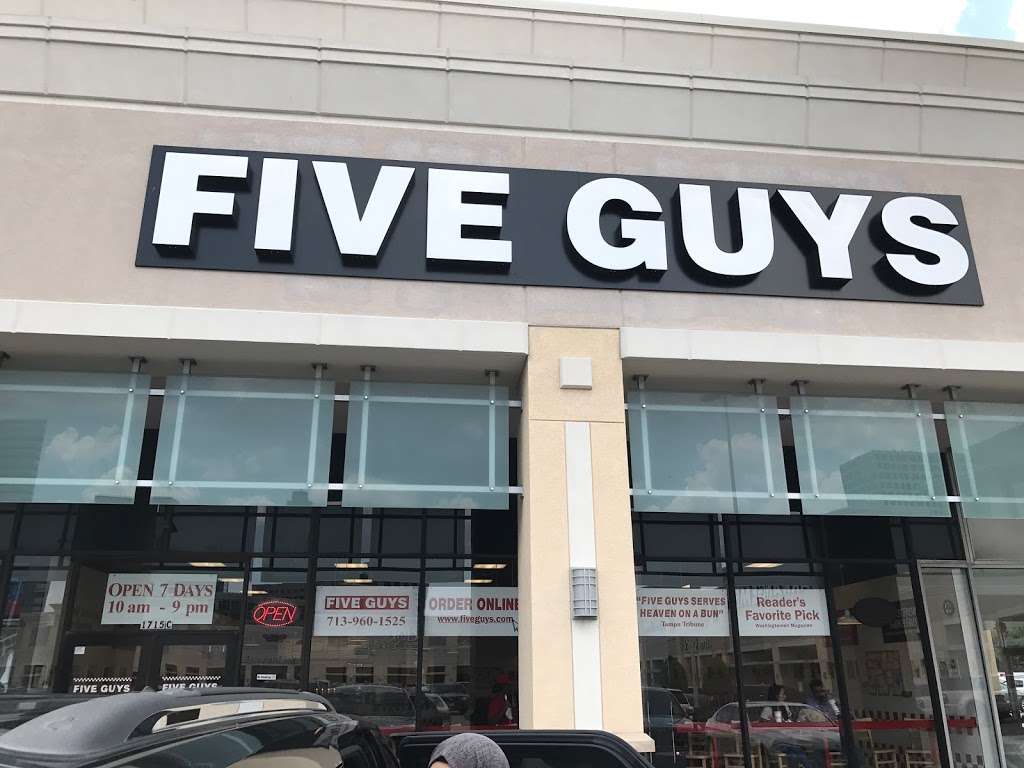 Five Guys | 1715 Post Oak Blvd, Houston, TX 77056, USA | Phone: (713) 960-1525