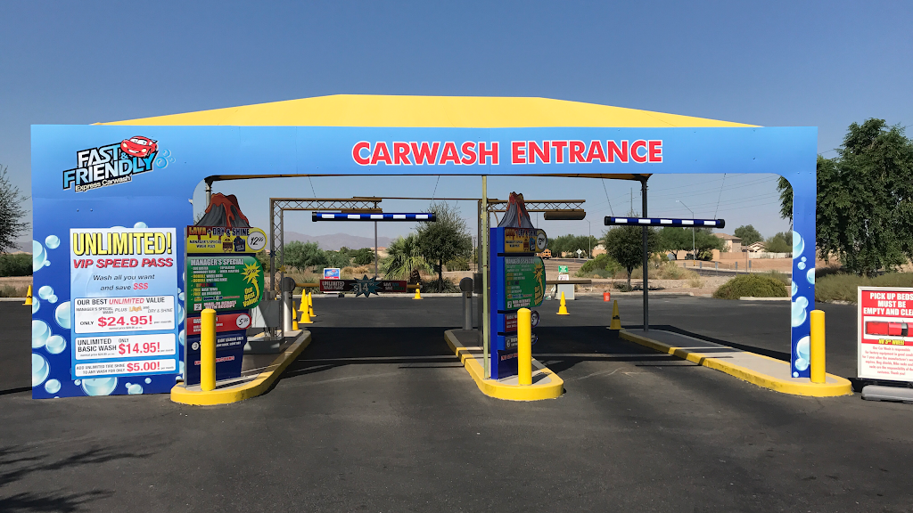 Fast & Friendly Express Carwash | 12170 N El Mirage Rd, El Mirage, AZ 85335, USA | Phone: (623) 223-1382