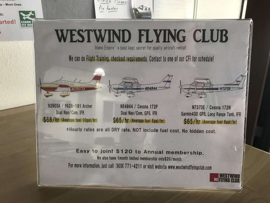 Westwind Flying Club | Redlands, CA 92374, USA