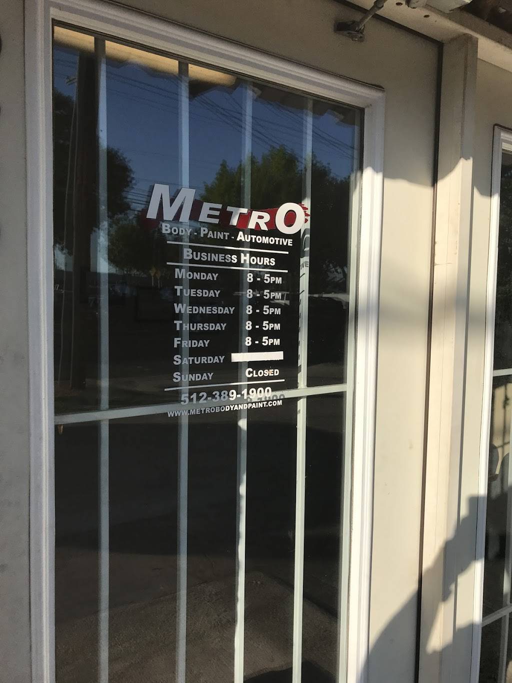 Metro Body & Paint | 2811 E 5th St, Austin, TX 78702, USA | Phone: (512) 389-1900