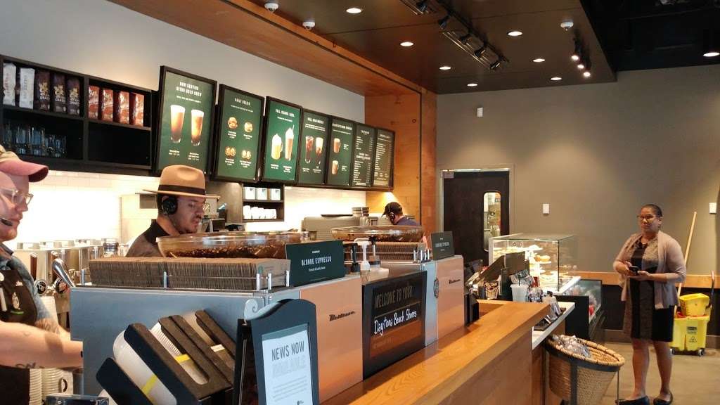 Starbucks | 102 Dunlawton Blvd, Daytona Beach Shores, FL 32118, USA | Phone: (386) 281-7468