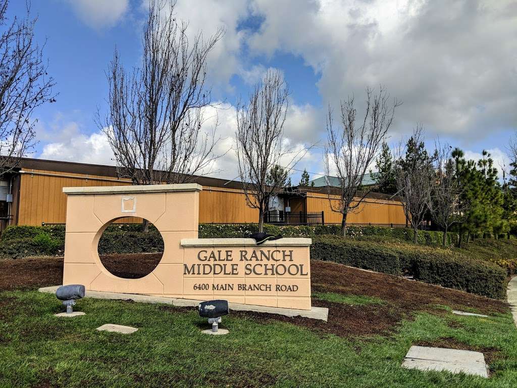 Gale Ranch Middle School | 5825, 6400 Main Branch Rd, San Ramon, CA 94582, USA | Phone: (925) 479-1500