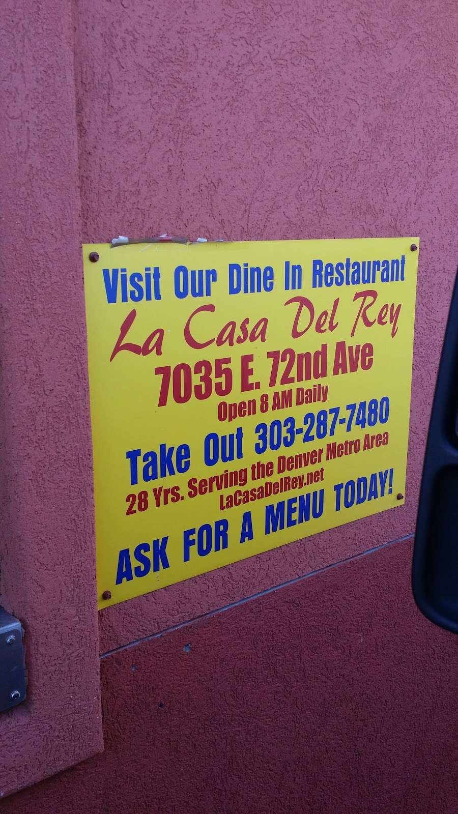 La Casa Del Rey Burrito Express | 7770 CO-2, Commerce City, CO 80022 | Phone: (303) 289-7100