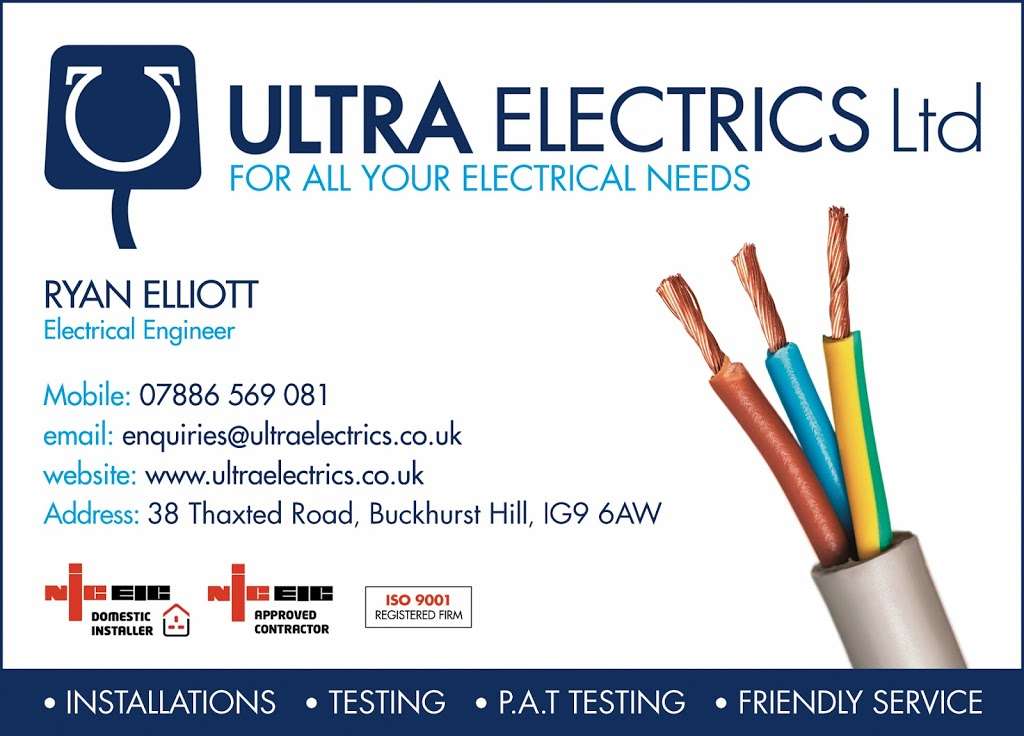 Ultra Electrics Ltd | 38 Thaxted Rd, Buckhurst Hill IG9 6AW, UK | Phone: 07886 569081