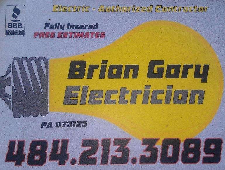 Brian Gary - Electrician | 837 Bridge Rd, Collegeville, PA 19426, USA | Phone: (484) 213-3089