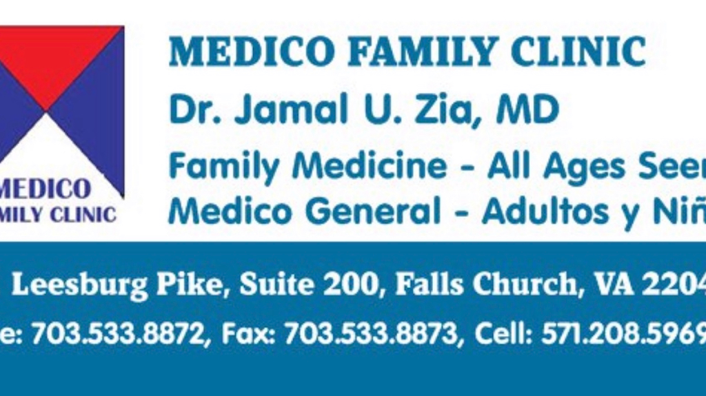 Dr. Jamal U. Zia, MD | 6231 Leesburg Pike, Falls Church, VA 22044, USA | Phone: (703) 533-8872