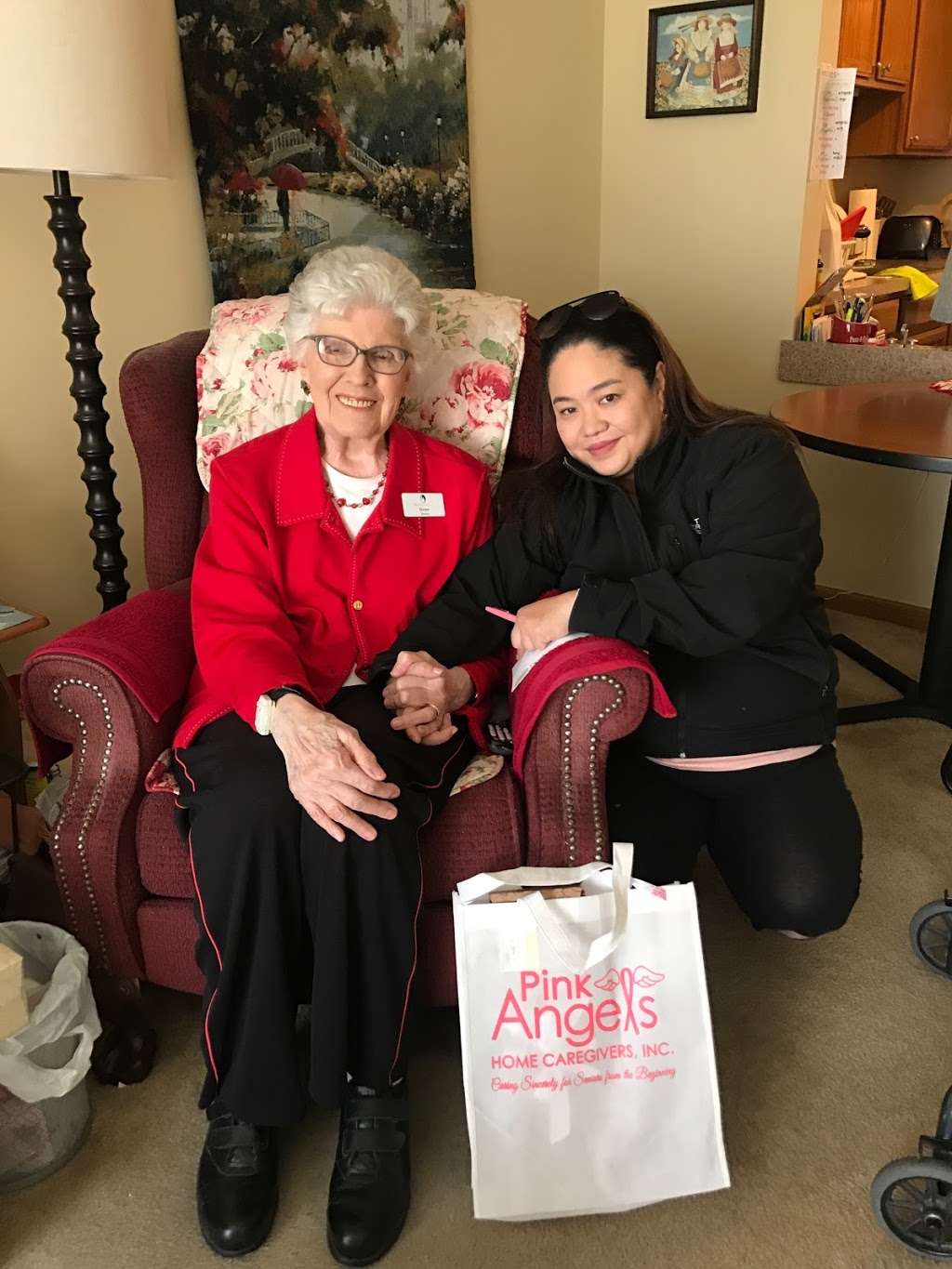 Pink Angels Home Caregivers | 62 Orland Square Dr, Orland Park, IL 60462, United States | Phone: (312) 860-4373