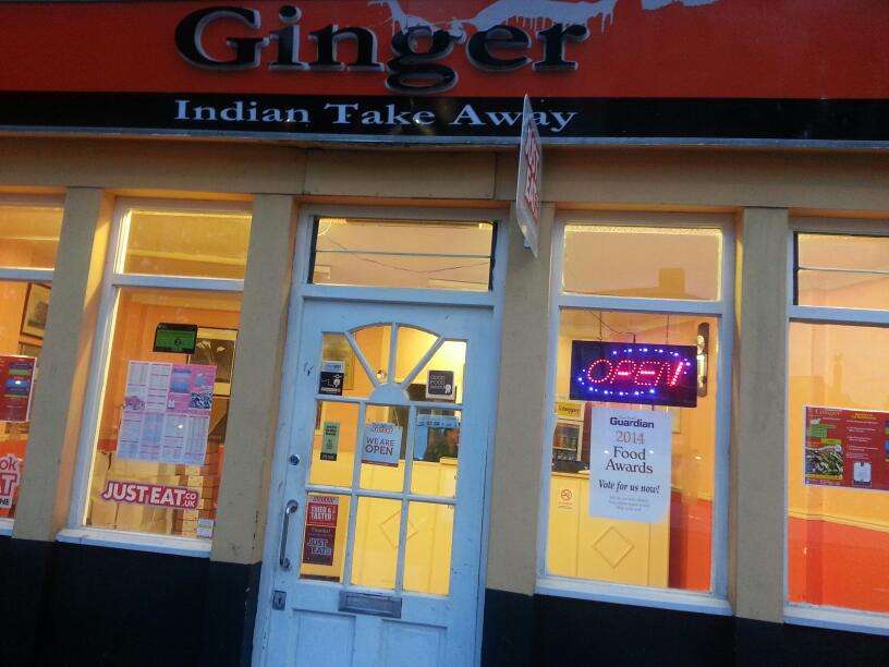 Ginger Indian Takeaway | 374 Forest Rd, Walthamstow, London E17 5JF, UK | Phone: 020 8521 4466