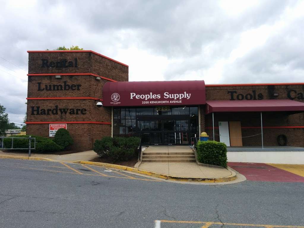 Peoples Supply | 3200 Kenilworth Ave, Tuxedo, MD 20781, USA | Phone: (301) 927-2200