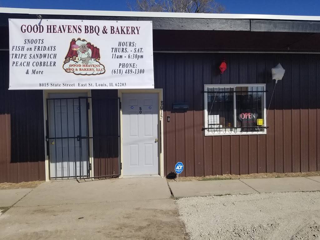 Good Heavens BBQ & Bakery, LLC | 8015 State St, East St Louis, IL 62203, USA | Phone: (618) 489-1300