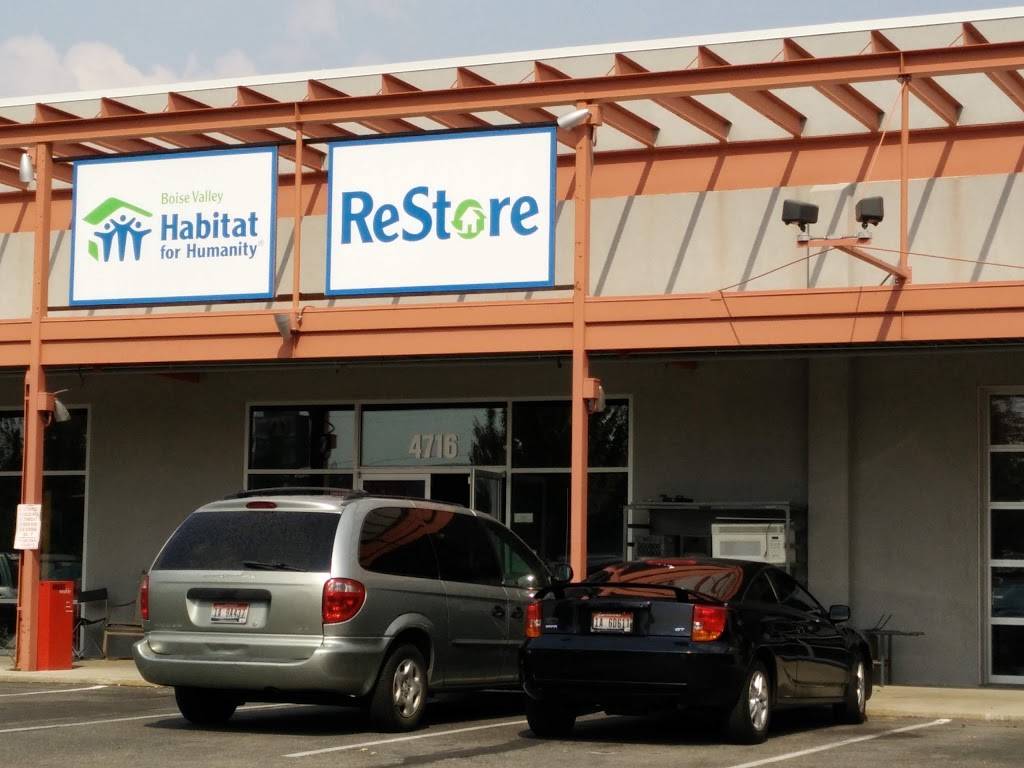 Boise Valley Habitat For Humanity Restore | 4716 W State St, Boise, ID 83703, USA | Phone: (208) 331-6653