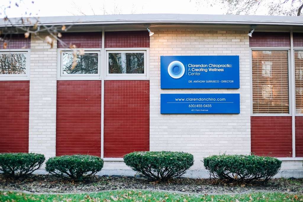 Clarendon Chiropractic A Creating Wellness Center | 421 Park Ave, Clarendon Hills, IL 60514, USA | Phone: (630) 455-0435