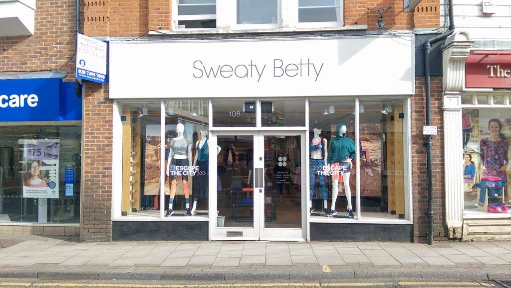 Sweaty Betty | 108 High St, Sevenoaks TN13 1LU, UK | Phone: 01732 742266