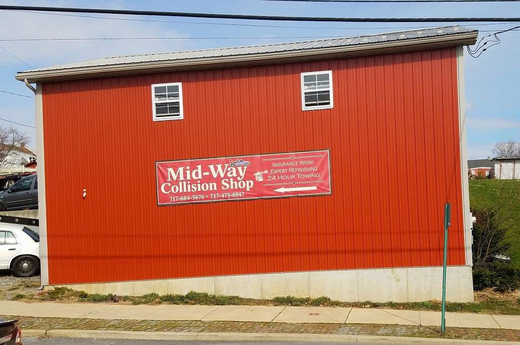 Mid-Way Collision Shop | 825 Lancaster Ave, Columbia, PA 17512, USA | Phone: (717) 684-5676