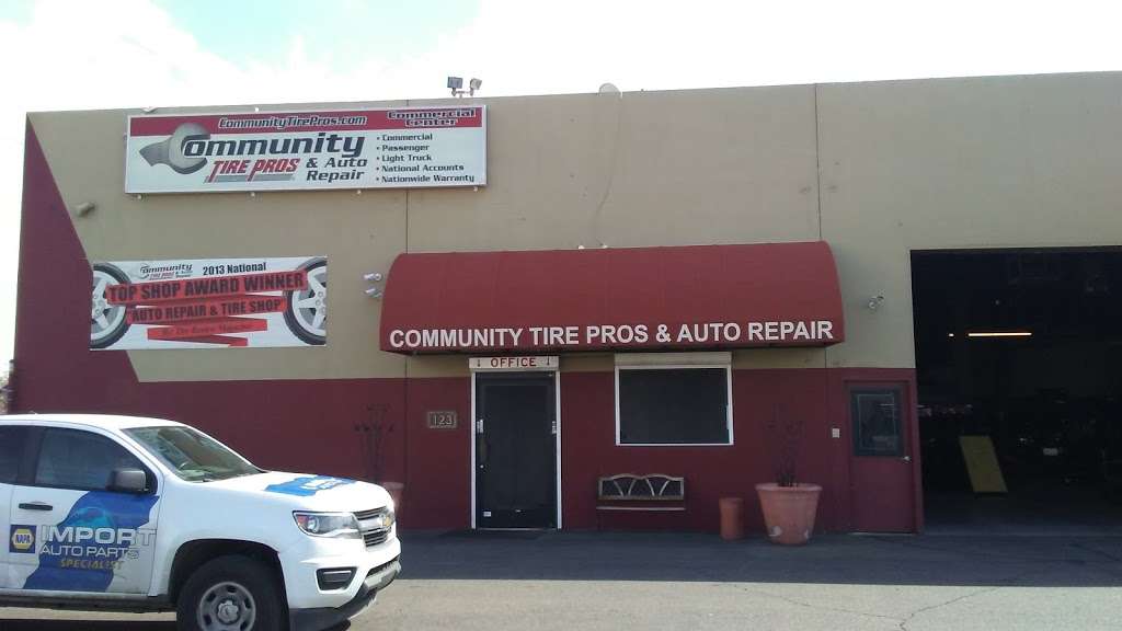 Community Tire Pros & Auto Repair | 123 E Durango St, Phoenix, AZ 85004, USA | Phone: (602) 250-8650
