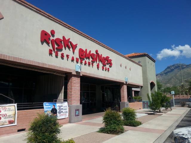Risky Business Restaurant & Bar | 6866 E Sunrise Dr, Tucson, AZ 85750, USA | Phone: (520) 577-0021