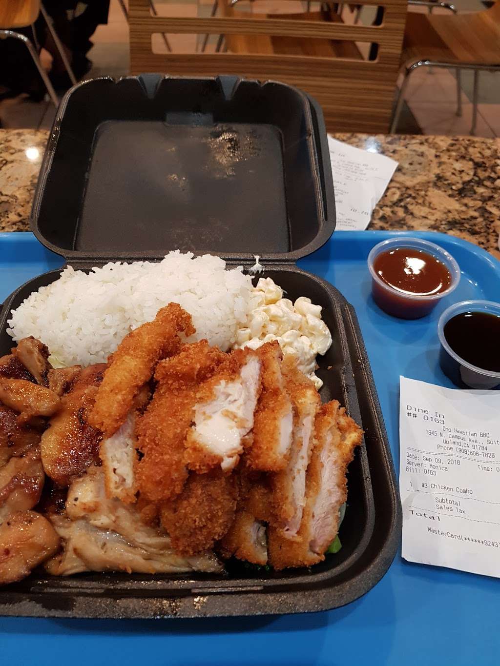 Ono Hawaiian BBQ | 1945 N Campus Ave E, Upland, CA 91784, USA | Phone: (909) 608-7828