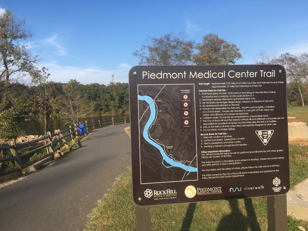 Piedmont Medical Center Trail - North Trailhead | 575 Herrons Ferry Road, Rock Hill, SC 29730, USA