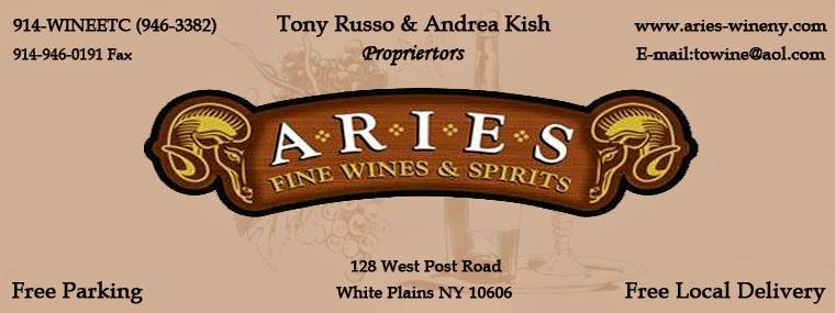 Aries Wines & Spirits | 128 W Post Rd, White Plains, NY 10606, USA | Phone: (914) 946-3382
