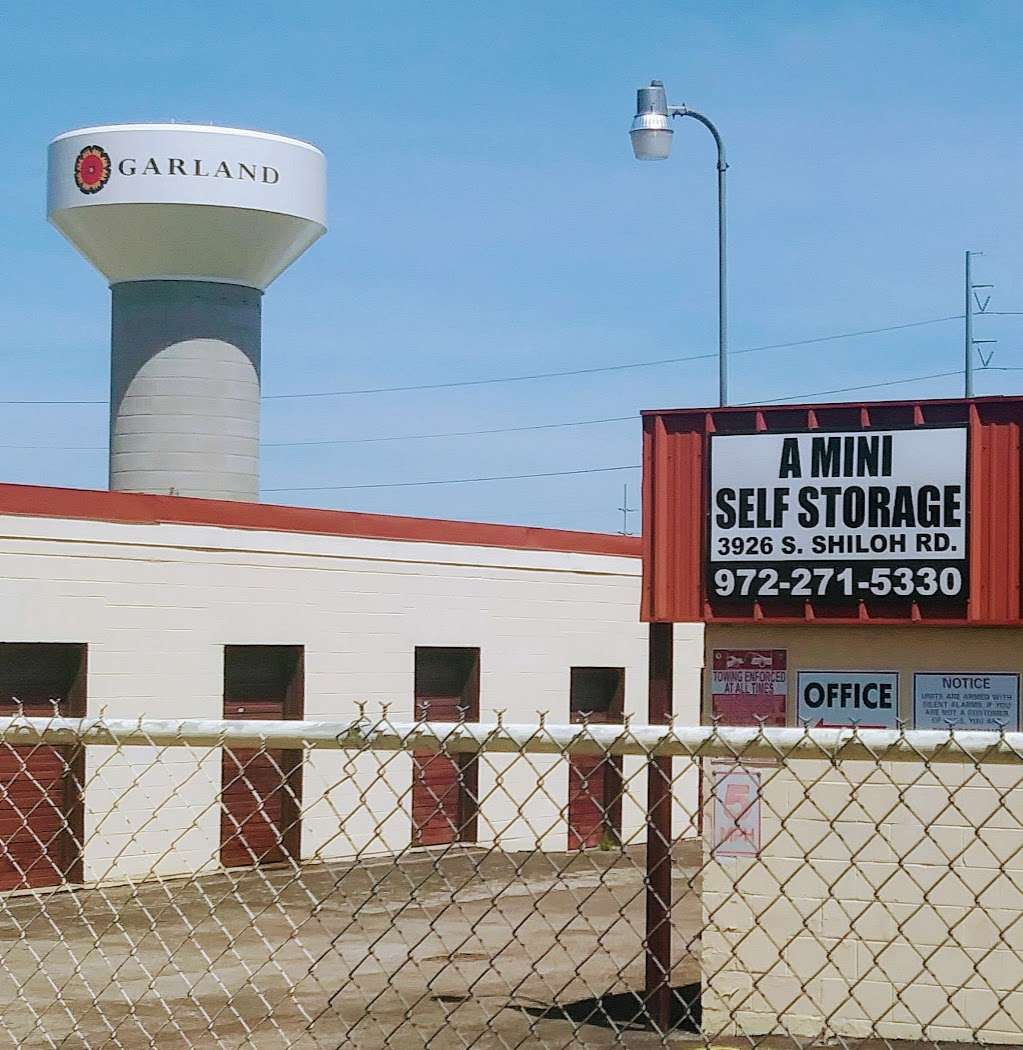 A Mini Self Storage | 3926 S Shiloh Rd, Garland, TX 75041 | Phone: (972) 271-5330