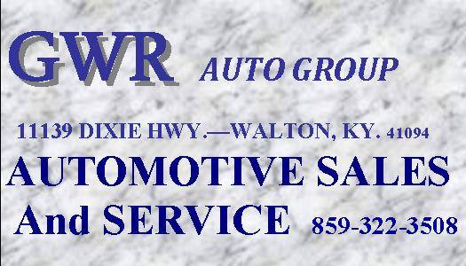 GWR Auto Group | 11139 Dixie Hwy, Walton, KY 41094, USA | Phone: (859) 653-9829