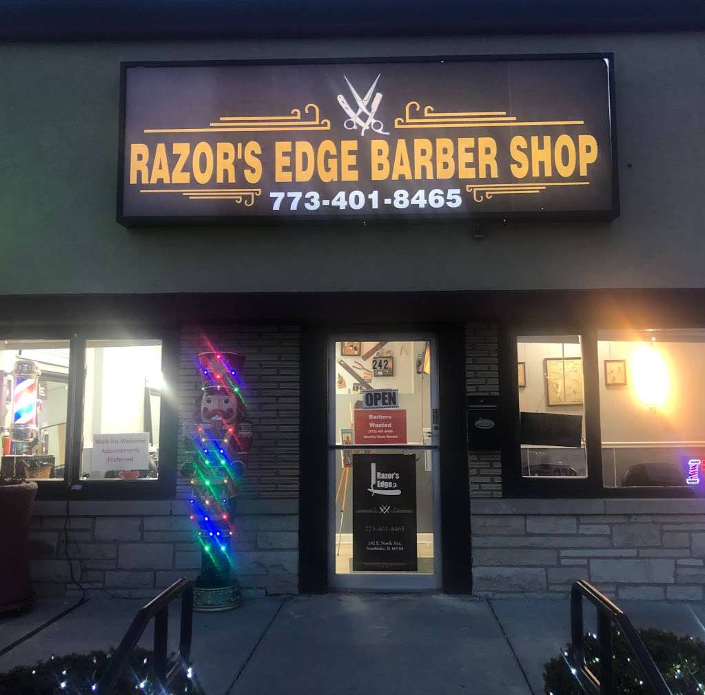 Razors Edge | 242 North Ave, Northlake, IL 60164, USA | Phone: (773) 401-8465