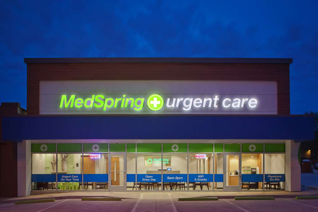 MedSpring Urgent Care – Upper Greenville | 4844 Greenville Ave, Dallas, TX 75206, USA | Phone: (214) 295-9410