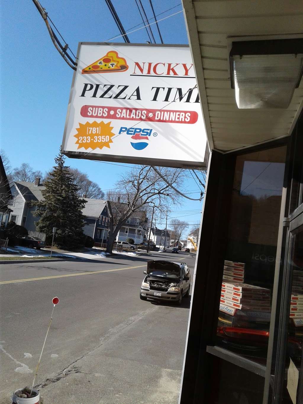 Nickys Pizza Time | 361 Lincoln Ave, Saugus, MA 01906, USA | Phone: (781) 233-3350