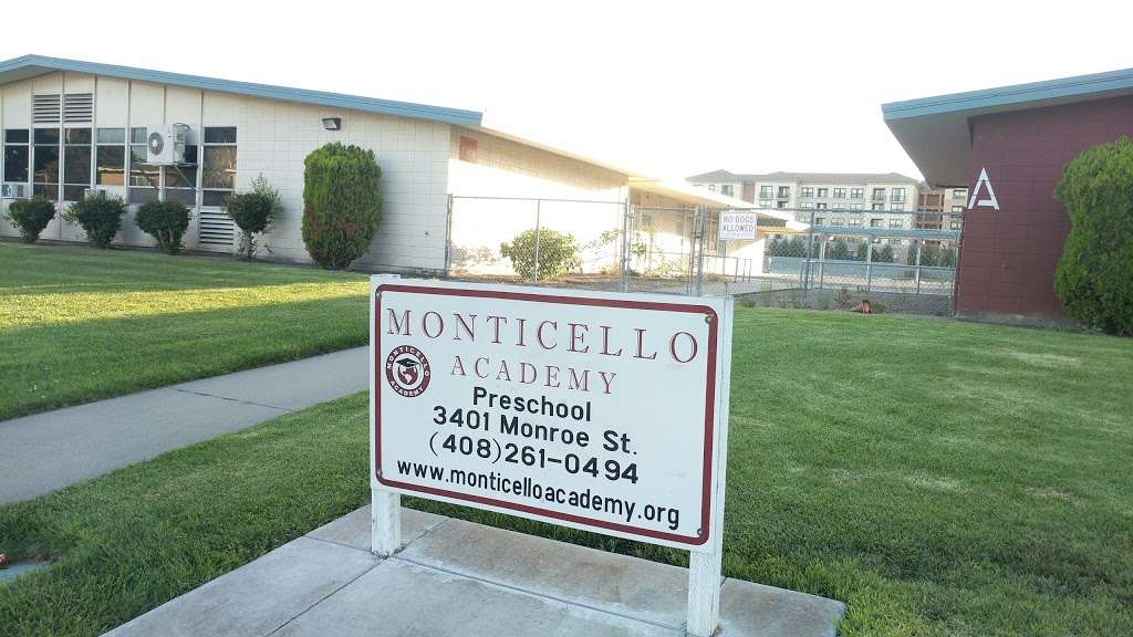 Monticello Academy | 3401 Monroe St, Santa Clara, CA 95051, USA | Phone: (408) 261-0494