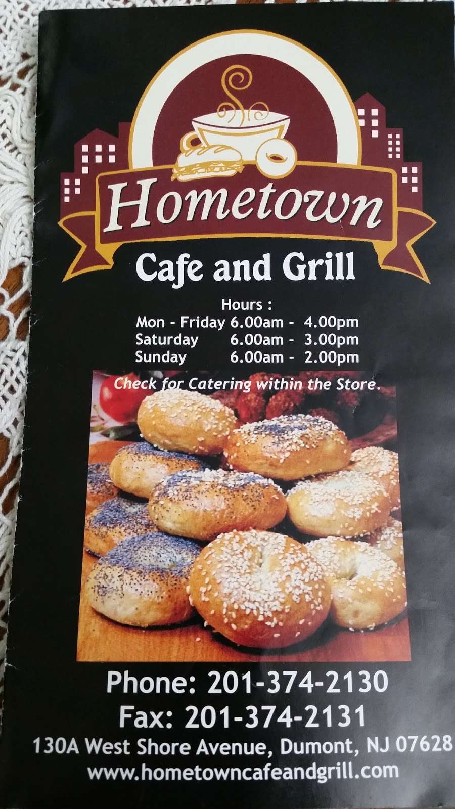 Hometown Cafe & Grill | 130 W Shore Ave, Dumont, NJ 07628, USA | Phone: (201) 374-2130