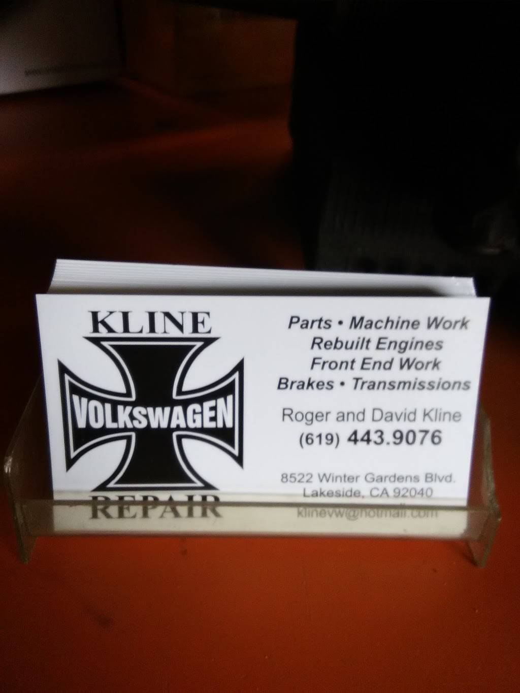 Kline Volkswagen Repair | 8522 Winter Gardens Blvd, Lakeside, CA 92040, USA | Phone: (619) 443-9076