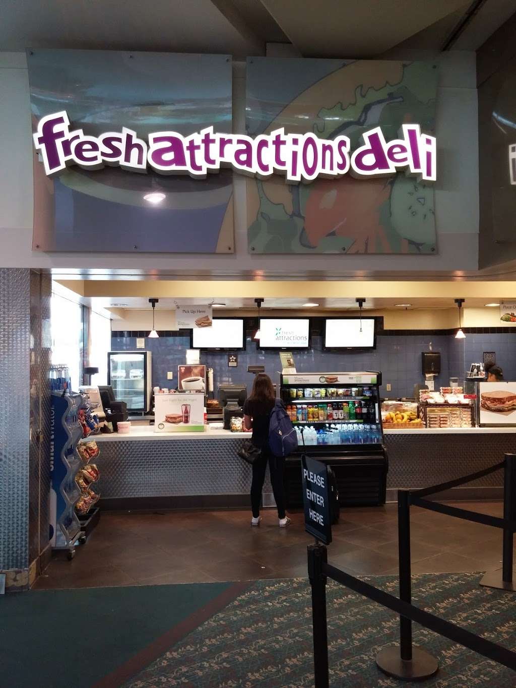 Fresh Attractions Deli | Terminal B, 1 Jeff Fuqua Blvd, Orlando, FL 32827 | Phone: (407) 825-6431