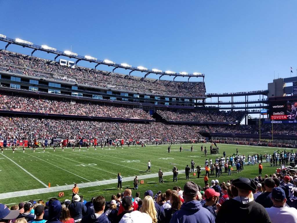 Gillette Stadium | 1 Patriot Pl, Foxborough, MA 02035, USA | Phone: (508) 543-8200