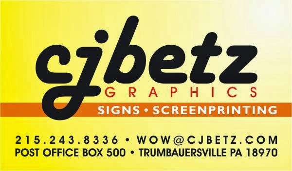 C J Betz Graphics | E Broad St, Trumbauersville, PA 18970, USA | Phone: (267) 379-3590