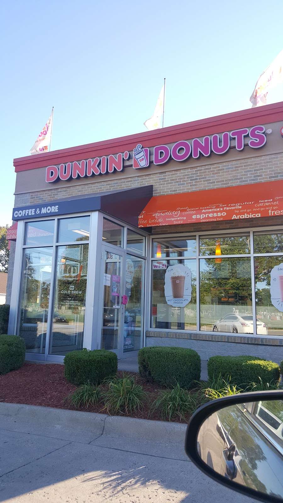 Dunkin Donuts | 335 S Wolf Rd, Hillside, IL 60162 | Phone: (708) 236-1227