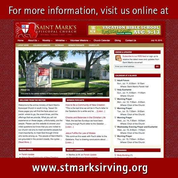 St. Marks Episcopal Church | 516 S O Connor Rd, Irving, TX 75060, USA | Phone: (972) 253-7124