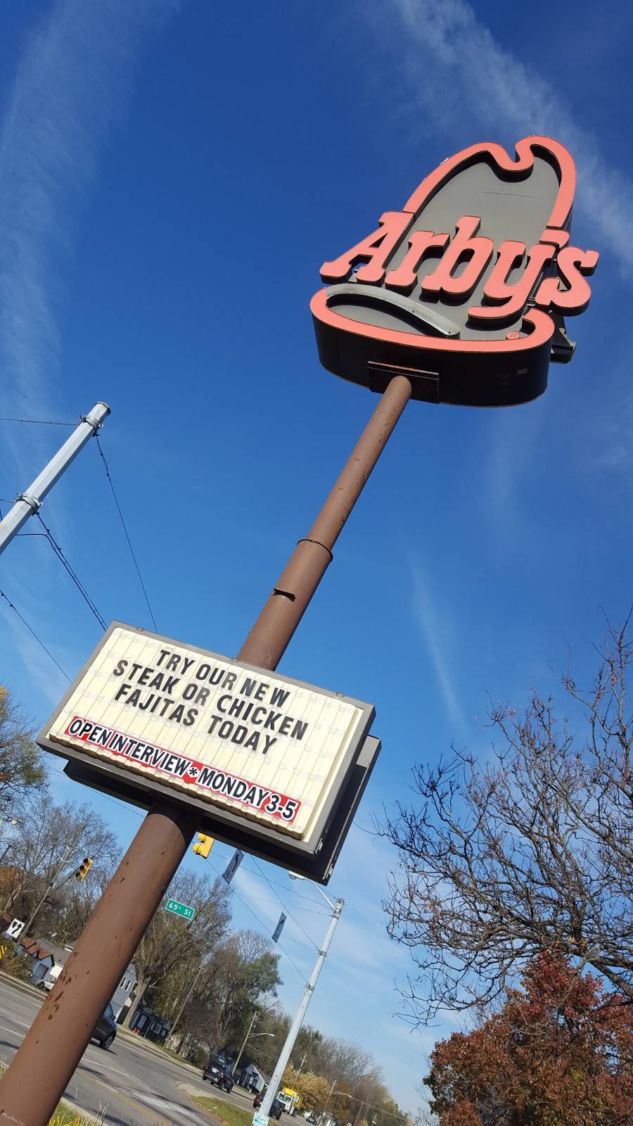 Arbys | 6483 N Keystone Ave, Indianapolis, IN 46220, USA | Phone: (317) 202-0680